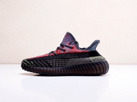 Adidas Yeezy 350 Boost v2 Yecheil WMNS Black / Red / Blue артикул 13965