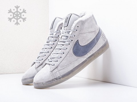 мужские кроссовки Nike Blazer Mid 77 Suede Wolf Grey Winterized