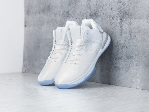 мужские кроссовки Nike Air Jordan XXXI Low WHITE / PURE PLATINUM / METALLIC SILVER
