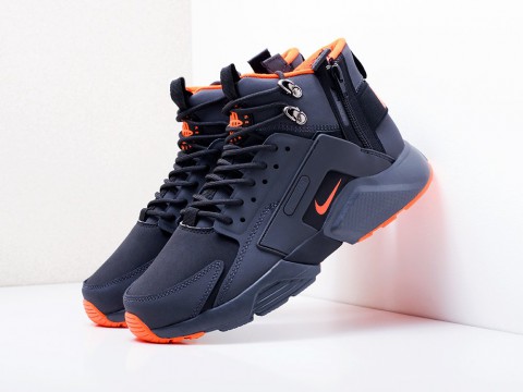 мужские кроссовки Nike ACRONYM x Air Huarache Black Orange