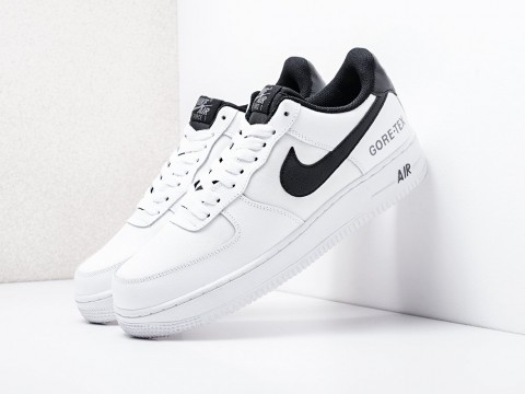 мужские кроссовки Nike Air Force 1 Low Gore-Tex White / Black Swoosh