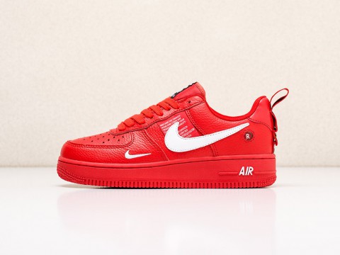 Nike Air Force 1 LV8 Utility WMNS Gym Red / White