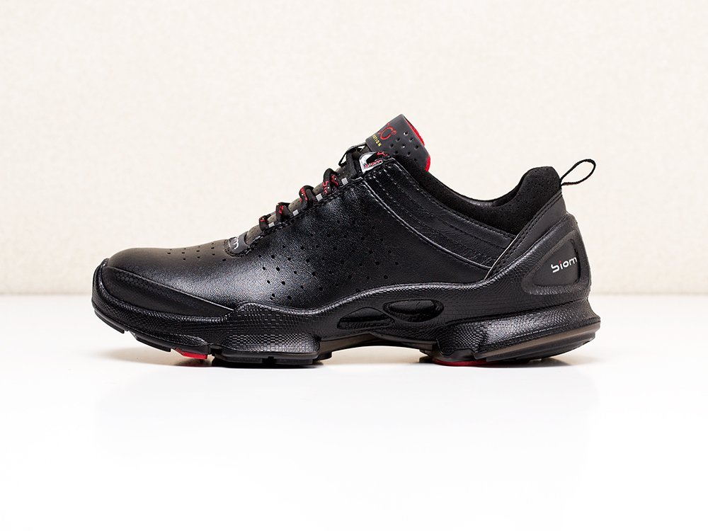 Мужские кроссовки Ecco Biom Black / Red / Black (40-45 размер)