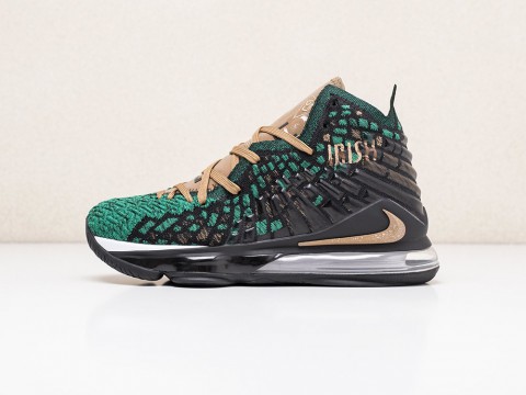 lebron 17 black and green