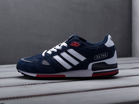 Adidas ZX 750 Cloth Navy Blue / White / Red