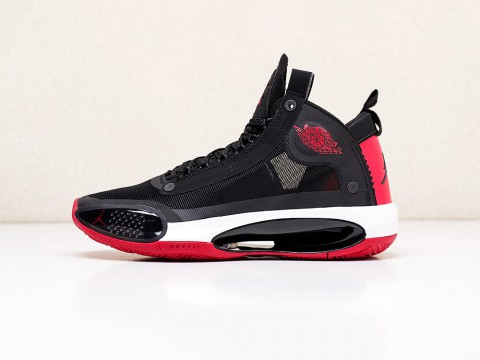 Nike Air Jordan XXXIV Bred Black / Red / White артикул 14702