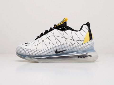 Мужские кроссовки Nike MX-720-818 White / Black / Opti Yellow - фото