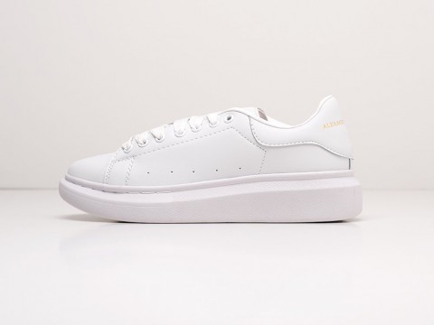 Женские кроссовки Alexander McQueen Lace-Up Sneaker WMNS Clear White (36-40 размер)