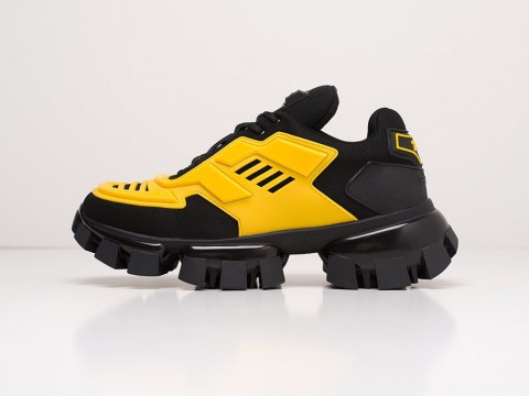 Мужские кроссовки Prada Cloudbust Thunder Yellow / Black (40-45 размер)