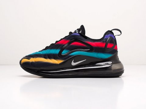 Мужские кроссовки Nike Air Max 720 Black Rainbow (40-45 размер)