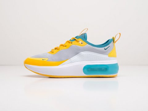 Женские кроссовки Nike Air Max Dia WMNS Grey / Yellow / Blue (36-40 размер)
