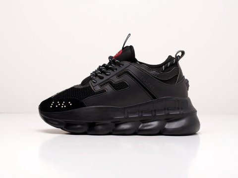 Мужские кроссовки VERSACE Chain Reaction черные Мужские кроссовки VERSACE Chain Reaction черные