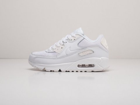 Nike Air Max 90 Textile Top WMNS белые женские (36-40) Nike Air Max 90 Textile Top WMNS белые женские (36-40)