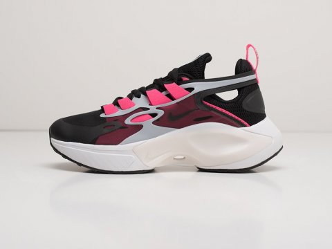 Женские кроссовки Nike Signal D/MS/X WMNS Maroon / Black / Pink / White (36-40 размер)