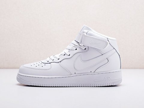 Мужские кроссовки Nike Air Force 1 All White (40-45 размер)