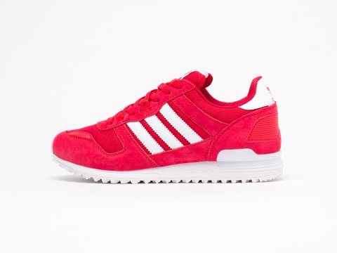 Мужские кроссовки Adidas ZX 700 Suede Red / White / White (40-45 размер)