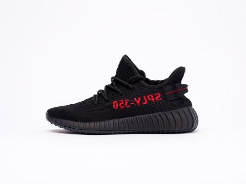 Adidas Yeezy 350 Boost v2 WMNS Bred Black / Red
