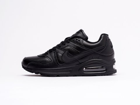 Мужские кроссовки Nike Air Max Command Leather All Black (40-45 размер)