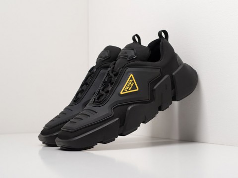 Мужские кроссовки Prada Segment Runners Tecno Black (40-45 размер)