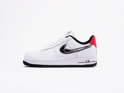 Женские кроссовки Nike Air Force 1 Low Brushstroke Swoosh белые Женские кроссовки Nike Air Force 1 Low Brushstroke Swoosh белые