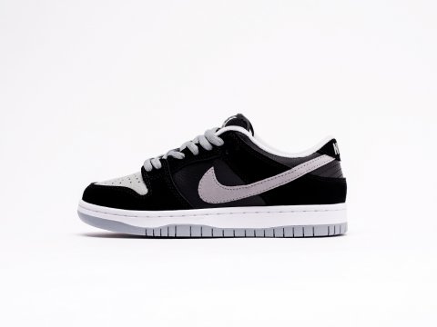 Женские кроссовки Nike Air Jordan 1 Low WMNS Black / Grey / White / Grey (36-40 размер)