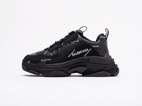 balenciaga triple s black 44