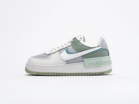 Nike Air Force 1 Shadow WMNS White / Grey / Mint