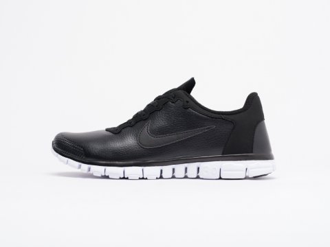 Мужские кроссовки Nike Free Run 3.0 Winter Black / White - фото