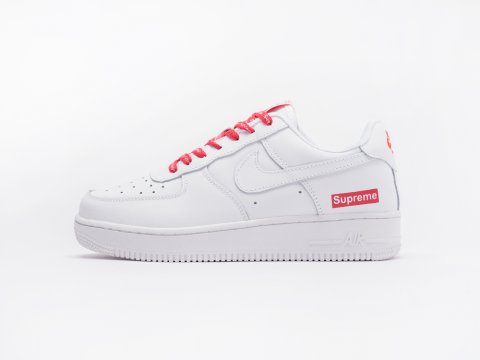 Nike x Supreme Air Force 1 Low White / Red