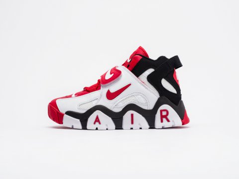 Женские кроссовки Nike Air Barrage Mid WMNS White / Red / Black (36-40 размер)