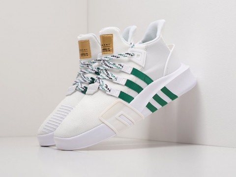Мужские кроссовки Adidas EQT Bask ADV White / Green (40-45 размер)