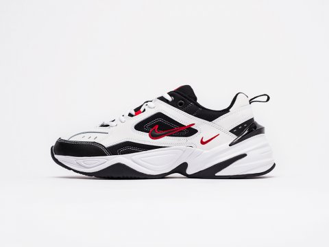 Мужские кроссовки Nike M2K TEKNO White / Black / Red - фото