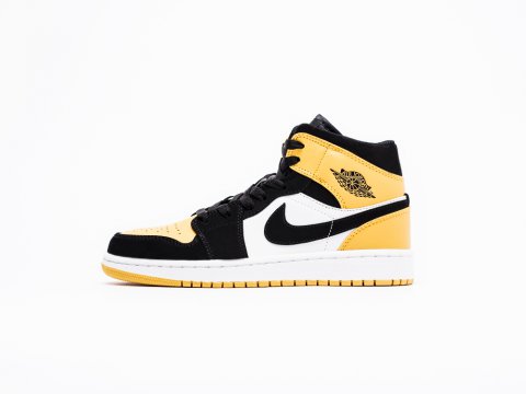 Женские кроссовки Nike Air Jordan 1 желтые Женские кроссовки Nike Air Jordan 1 желтые