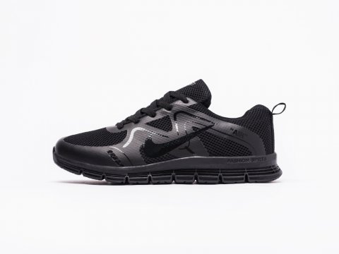 Мужские кроссовки Nike Flex SPRTS All Black (40-45 размер)
