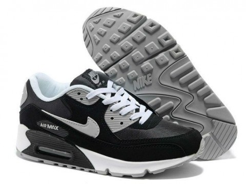 Nike Air Max 90 Suede Black / Grey / White