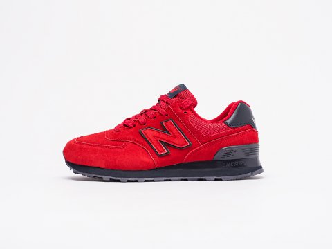 New Balance 574 WMNS Suede Red / Black