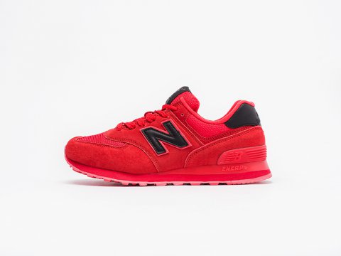 New Balance 574 WMNS Red / Black / Red