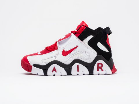 Nike Air Barrage Mid White / Red / Black