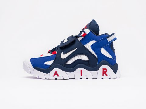 Nike Air Barrage Mid синие - фото Nike Air Barrage Mid синие - фото