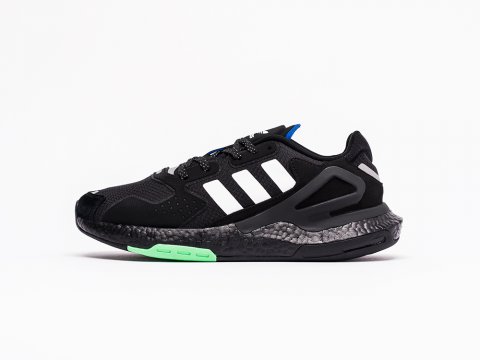 Мужские кроссовки Adidas Nite Jogger 2020 Black / White / Green - фото