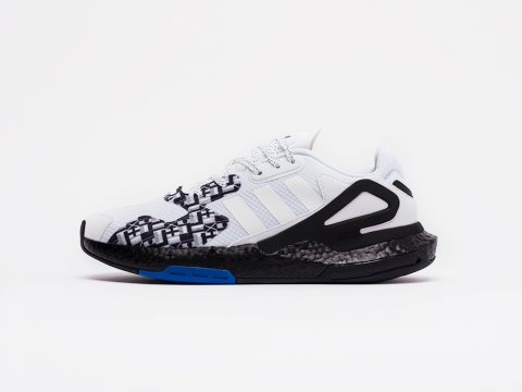 Мужские кроссовки Adidas Nite Jogger 2020 White / Black / Blue - фото