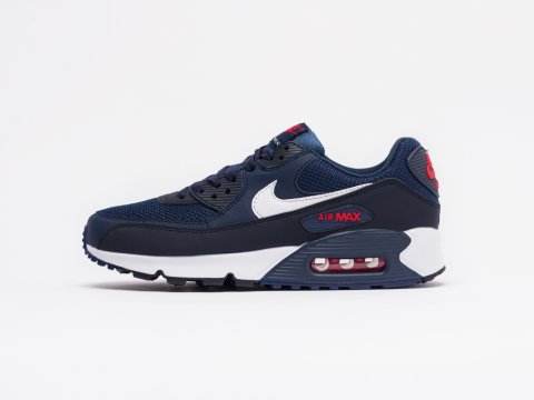 Nike Air Max 90 синие - фото Nike Air Max 90 синие - фото