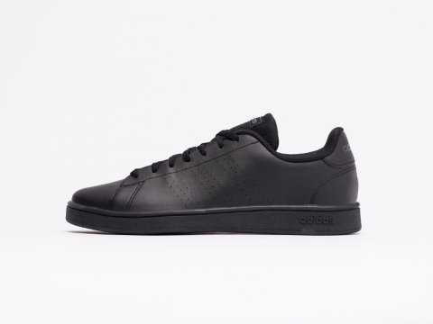 Мужские кроссовки Adidas Advantage Base Pure Black (40-45 размер)