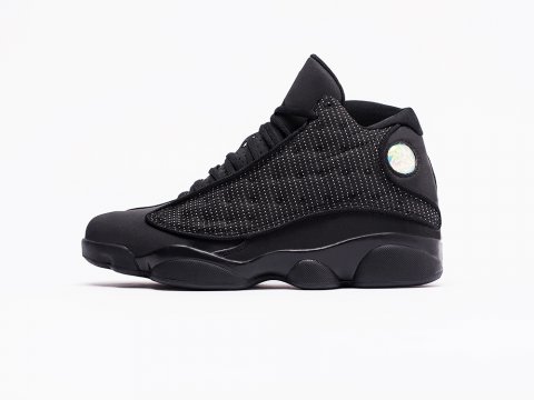 Мужские кроссовки Nike Air Jordan 13 Retro All Black (40-45 размер)