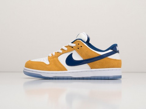 Мужские кроссовки Nike SB Dunk Low Laser Orange желтые Мужские кроссовки Nike SB Dunk Low Laser Orange желтые