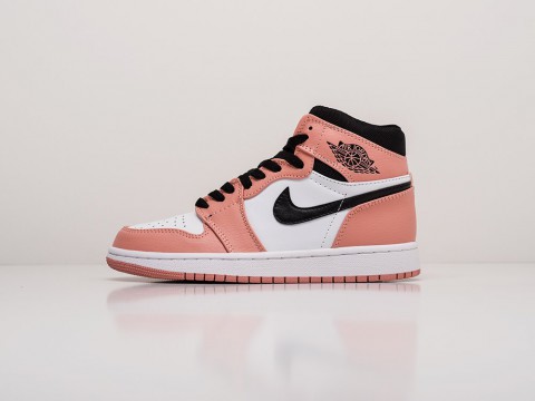 Женские кроссовки Nike Air Jordan 1 WMNS оранжевые