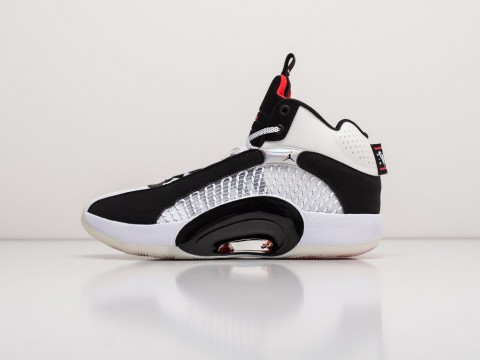 Мужские кроссовки Nike Air Jordan XXXV DNA Black / White / Red (40-45 размер)