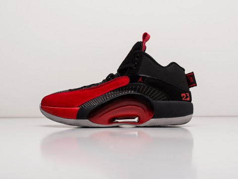 Мужские кроссовки Nike Air Jordan XXXV Warrior Black / Challenge Red (40-45 размер)