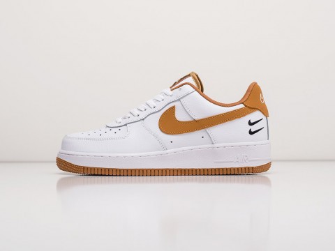 Nike Air Force 1 Low Double Swoosh White / Wheat