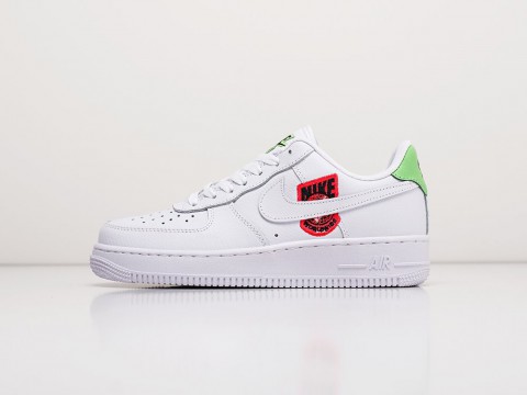 Nike Air Force 1 Low WW WMNS Red Patch белые женские (36-40)